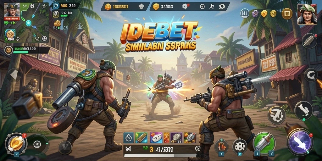 Tampilan menarik gameplay simulasi IDEBET yang interaktif.