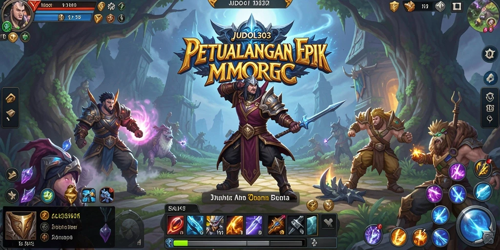 Tampilan gameplay seru dan interaksi pemain dalam JUDOL303.