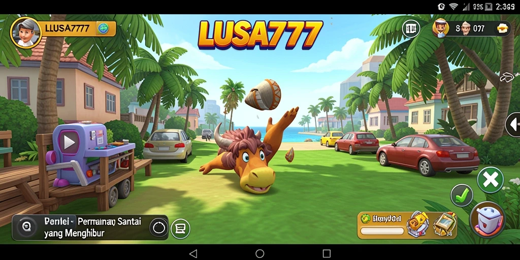 Tampilan gameplay LUSA777 yang seru dan mengasyikkan.