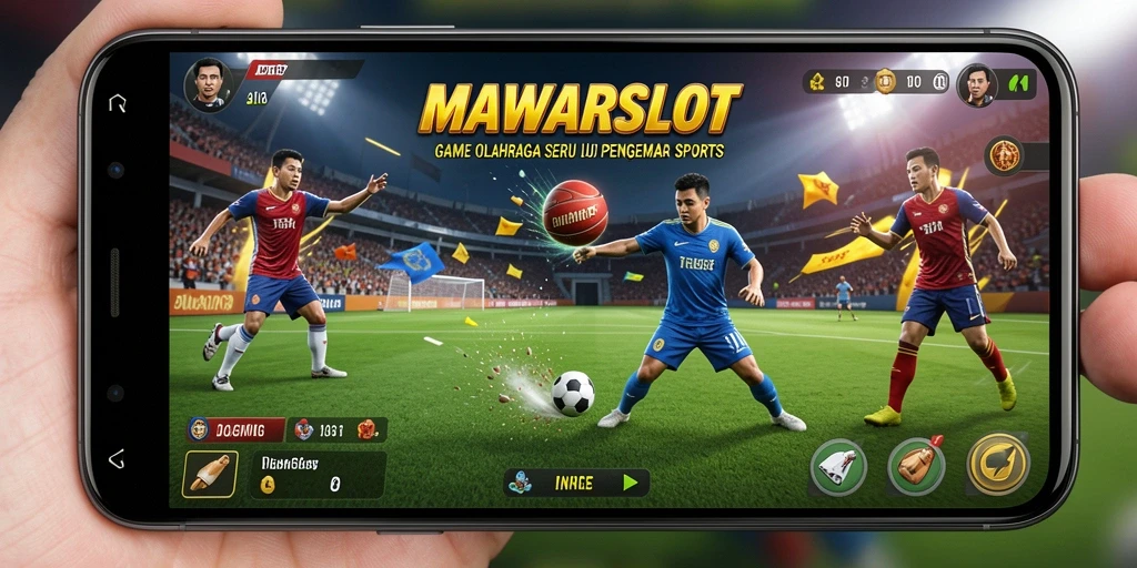 Screenshot gameplay MAWARSLOT yang menampilkan aksi seru dalam olahraga.