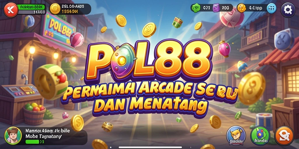 Screenshot dari gameplay POL88 yang menampilkan momen seru dalam permainan Arcade.