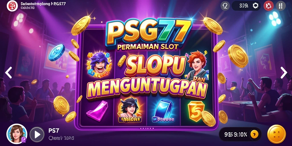 Tampilan gameplay PSG77 dengan efek visual yang menarik.