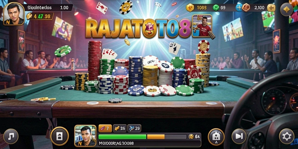 Screenshot menunjukkan gameplay yang imersif dan menarik dari RAJATOTO88.