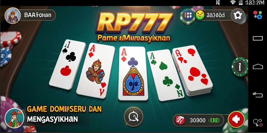 Tampilan gameplay seru dalam RP777 dengan fitur menarik.
