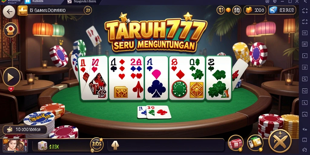 Tampilan gameplay TARUH777 yang menarik dan seru.