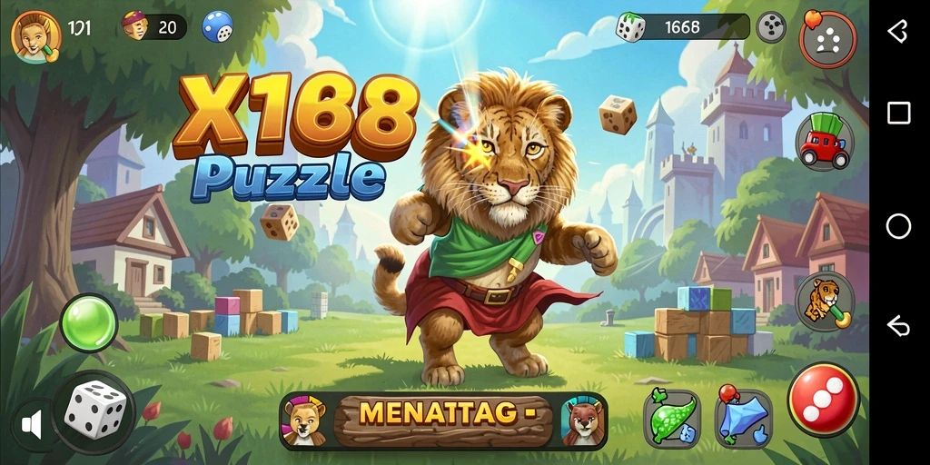 Gameplay menarik dari X168 yang menantang logika pemain.