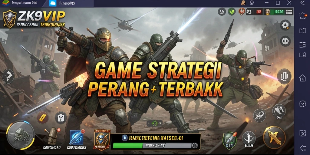 Screenshot ZK9VIP menampilkan aksi strategis yang mendebarkan.